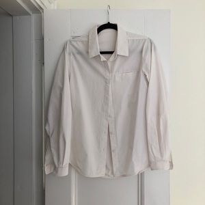 White lululemon button down size 6